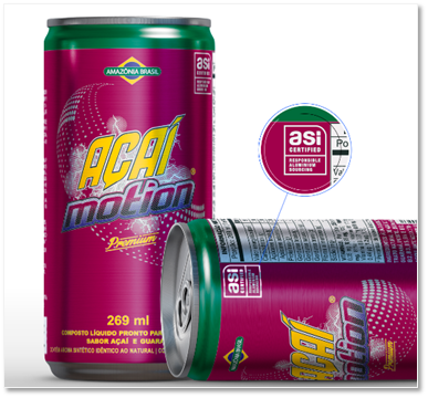 Ball and Açaí Motion® Partner to Launch Natural Energy Drink Can with Sustainability Certification